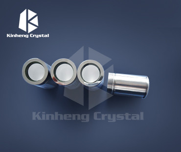 Espectro de gama de registro Dia50x300mm do óleo CsI (Na) Scintillator Crystal High Light Output